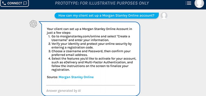 morgan stanley chatbot