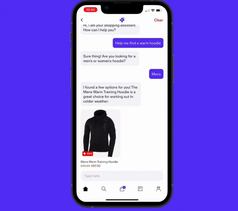 Shop AI assistant