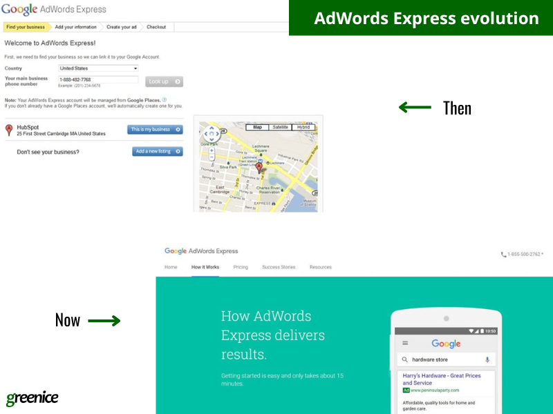 adwords express evolution