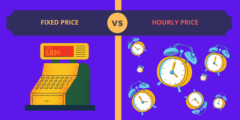 fixed vs hourly rate