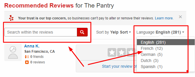 Yelp Recommendation